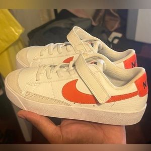 Nike orange and white 1Y